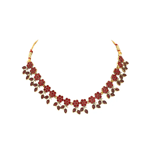 Bhagya_Lakshmi_Gold_Plated_Red_AD_Stone_Floral_Necklace_Set_for_Women_&_Girls_|_Traditional_Wedding_&_Party_Wear_Jewellery_with_Earrings