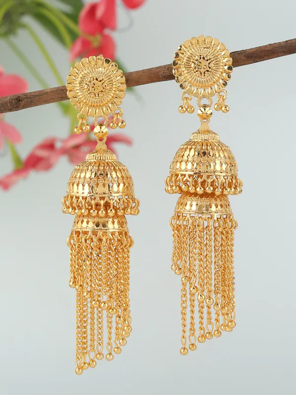 Gold_Plated_Traditional_Jhumka_Earrings_for_Women