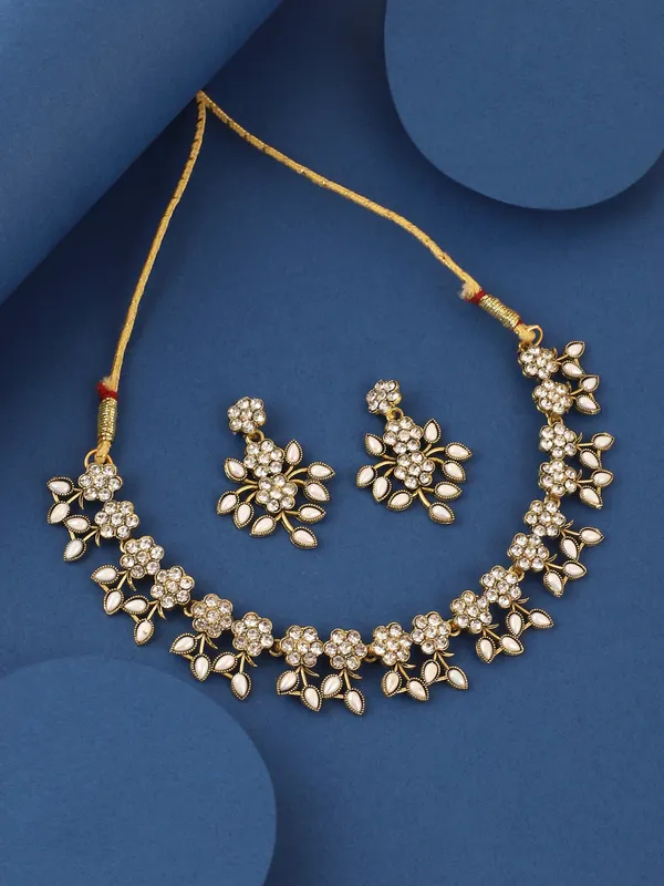 Bhagya_Lakshmi_Gold_Plated__AD_Stone_Floral_Necklace_Set_for_Women_&_Girls_|_Traditional_Wedding_&_Party_Wear_Jewellery_with_Earrings