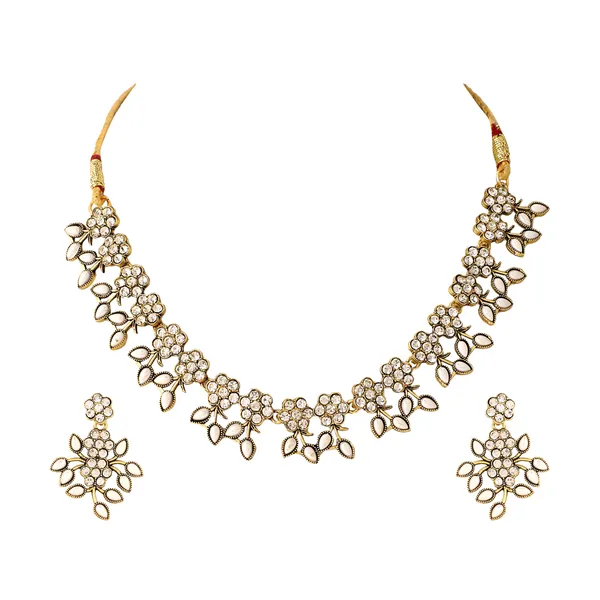 Bhagya_Lakshmi_Gold_Plated__AD_Stone_Floral_Necklace_Set_for_Women_&_Girls_|_Traditional_Wedding_&_Party_Wear_Jewellery_with_Earrings