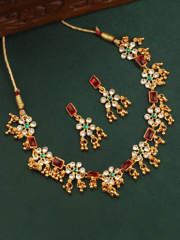 Multicolor_Necklace_with_Earrings_for_Women