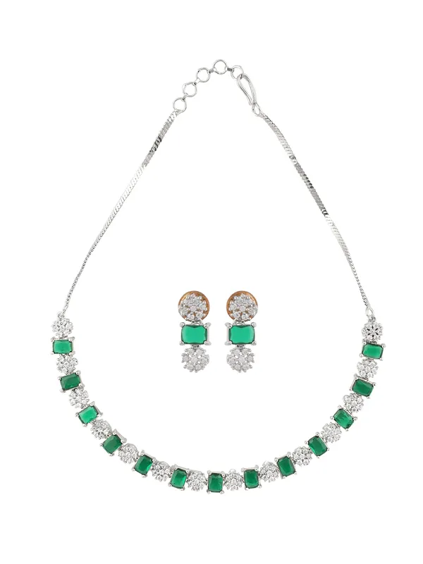 Green_Silver-Plated_Green_Stone_AD_Necklace_Set_|_Elegant_Party_&_Festive_Wear_Jewelry