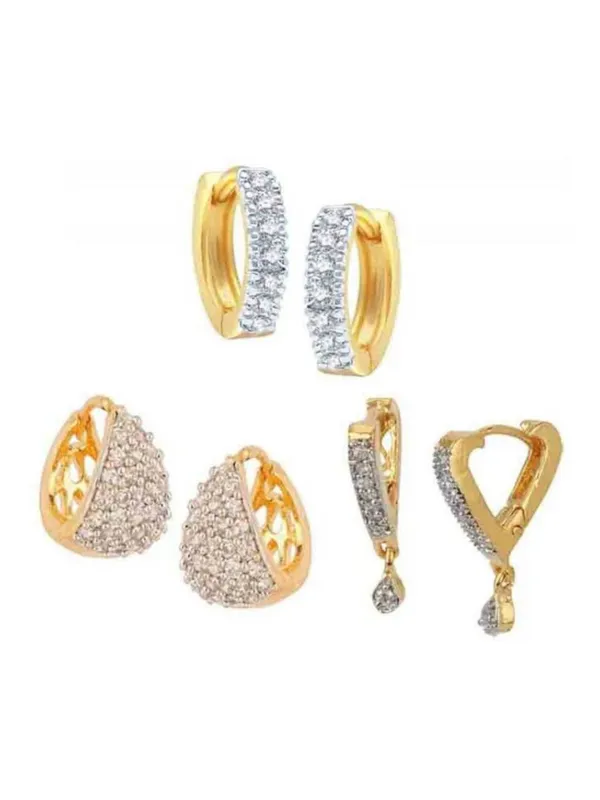 White_Elegant_Stud_Earring_For_Women