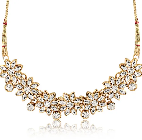 Multicolor_Elegant_Necklace,_Earring_&_Maang_Tikka_Set_For_Women