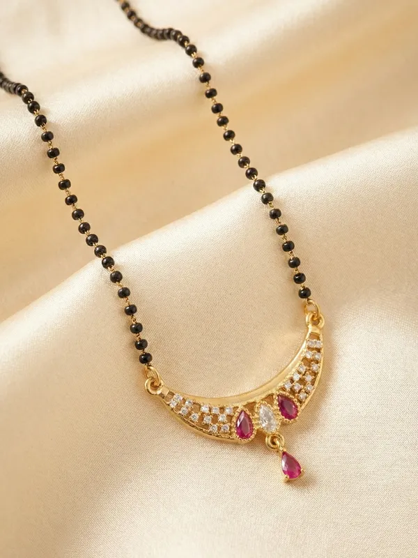 Elegant_Gold-Plated_Mangalsutra_with_AD_Stone_Pendant