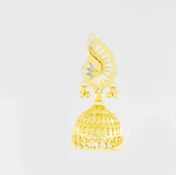 Gold_Elegant_Jhumki_Earring_For_Women