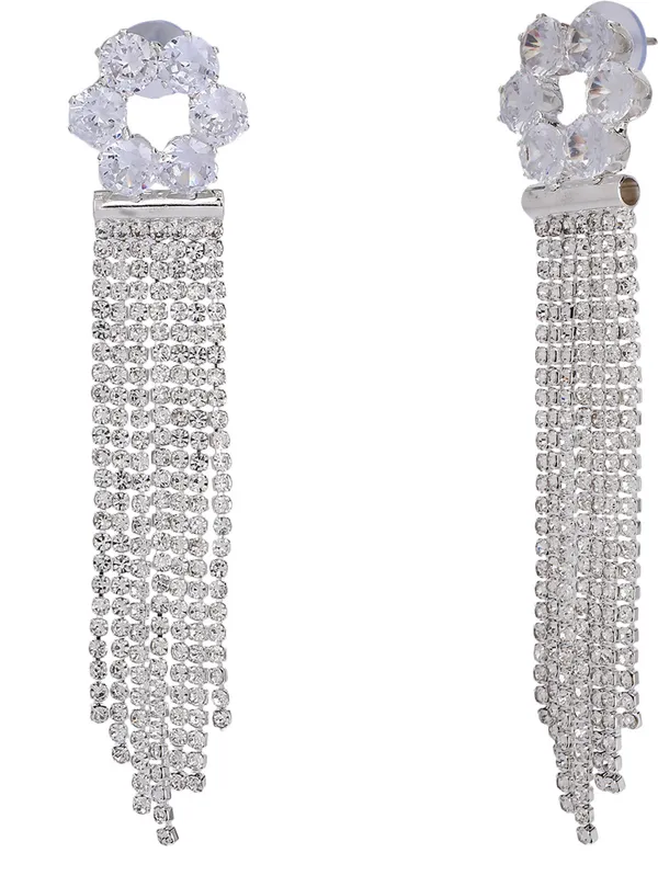 Silver_Elegant_Earring_Set_For_Women