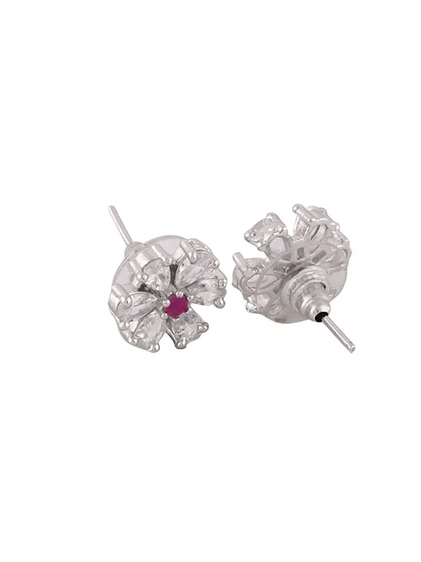 Silver_Elegant_Mangalsutra_&_Earring_Set_For_Women