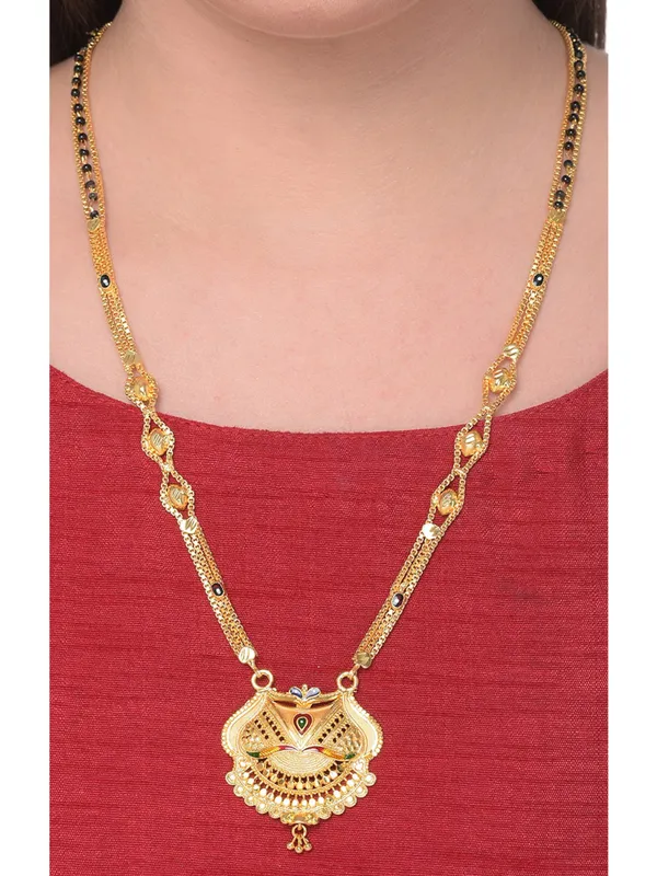 Gold_&_Black_Elegant_Mangalsutra_For_Women