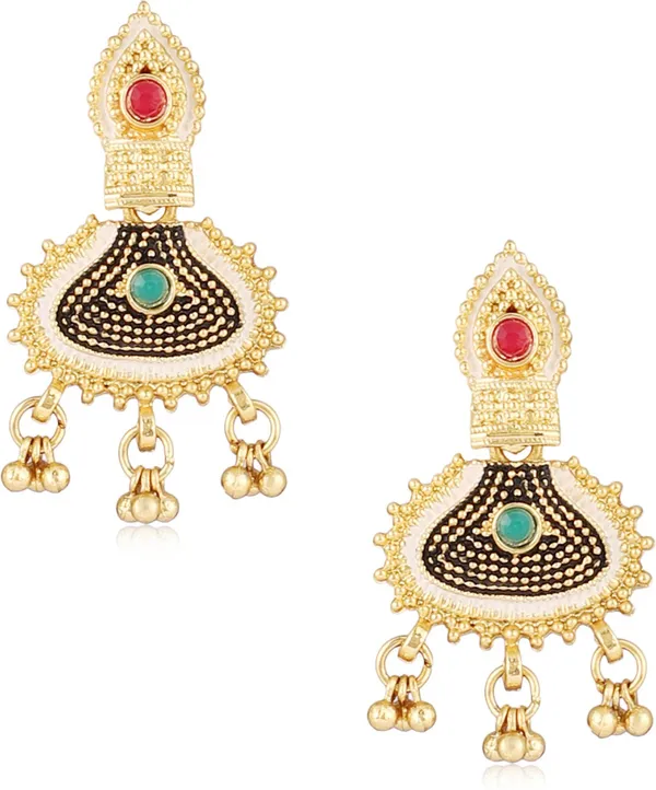 Multicolor_Elegant_Mangalsutra_&_Earring_Set_For_Women