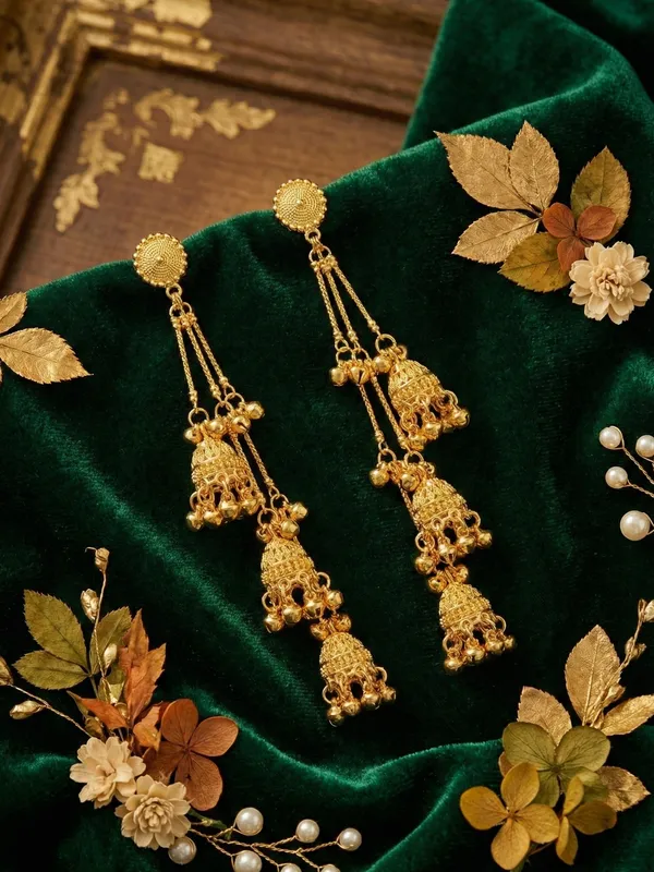 Kashmiri_Jhumki_Earring_For_Women_&_Girls_