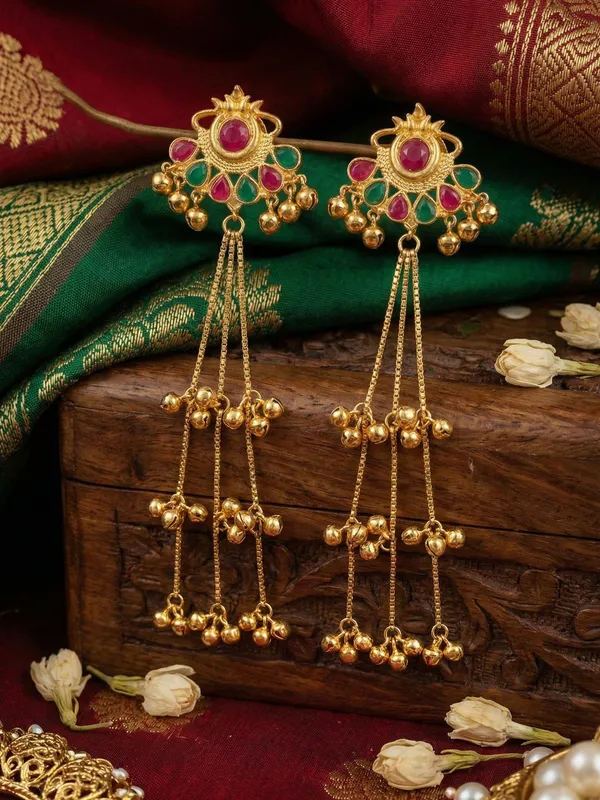 Kashmiri_Jhumki_Earring_For_Women_&_Girls_