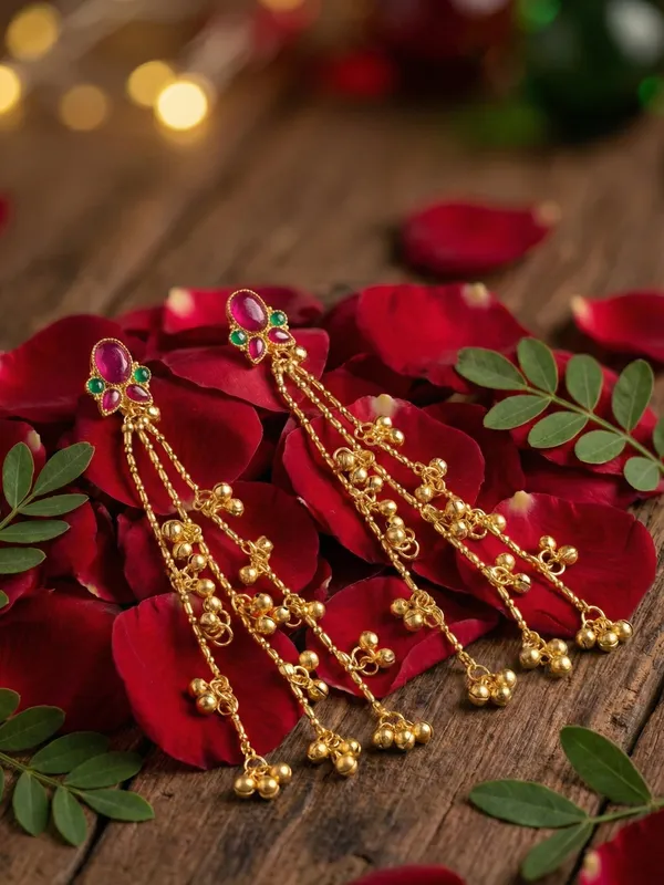 Kashmiri_Jhumki_Earring_For_Women_&_Girls_
