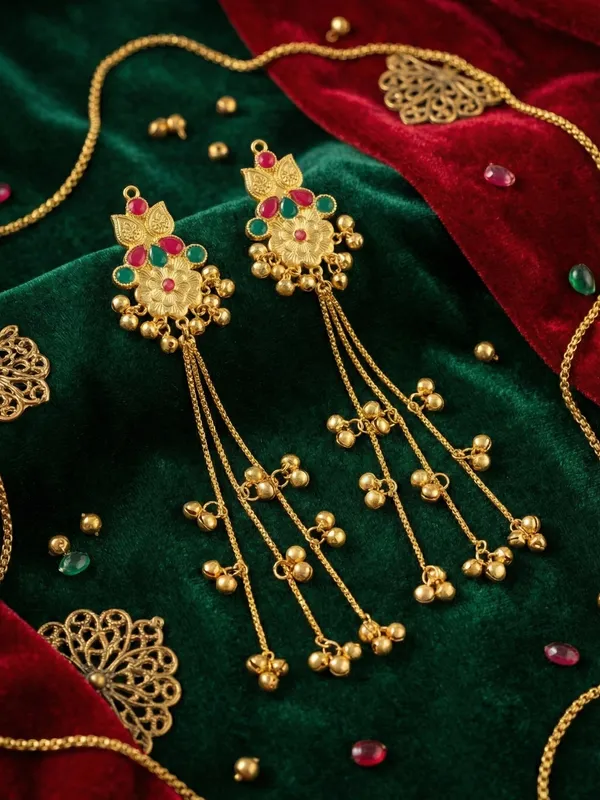 Kashmiri_Jhumki_Earring_For_Women_&_Girls_