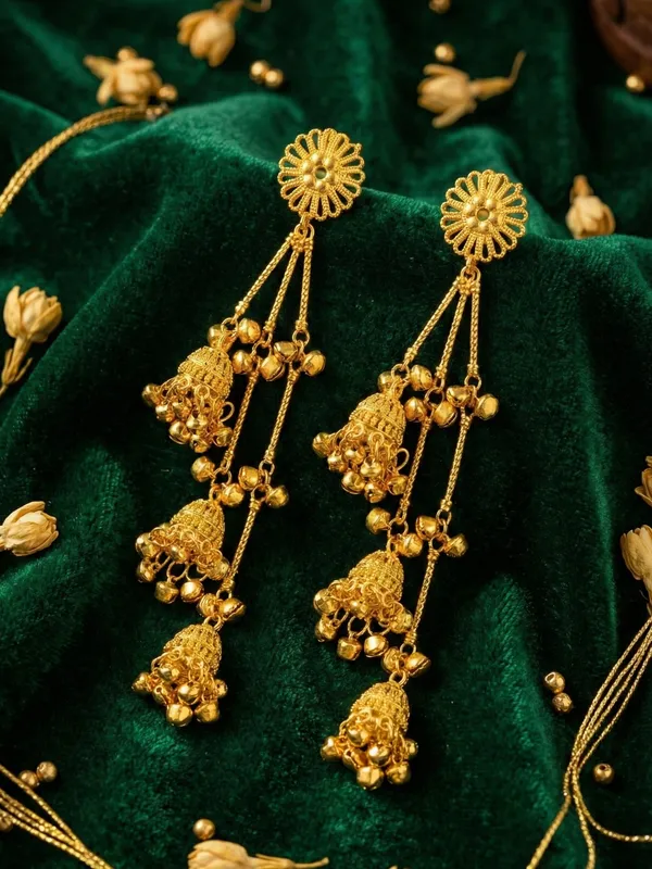 Kashmiri_Jhumki_Earring_For_Women_&_Girls_