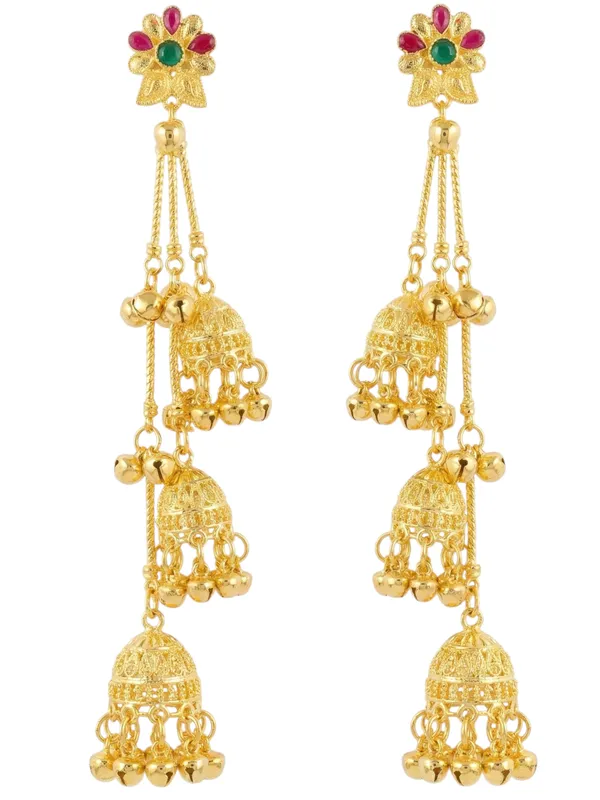 Kashmiri_Jhumki_Earring_For_Women_&_Girls_