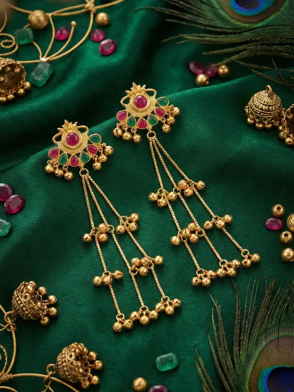 Kashmiri_Jhumki_Earring_For_Women_&_Girls_