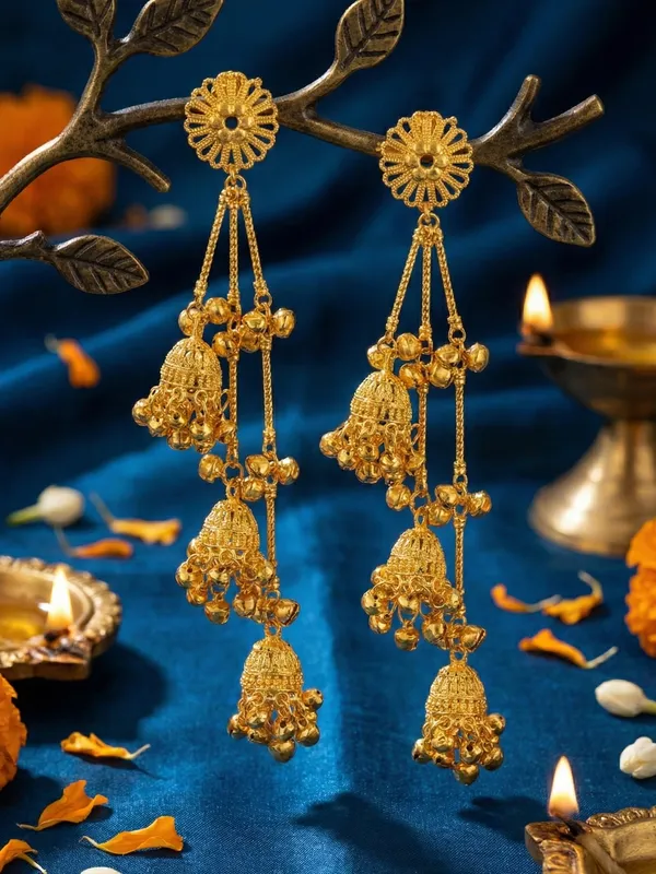 Kashmiri_Jhumki_Earring_For_Women_&_Girls_