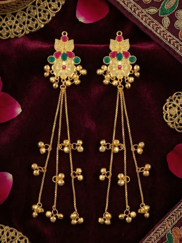 Kashmiri_Jhumki_Earring_For_Women_&_Girls_