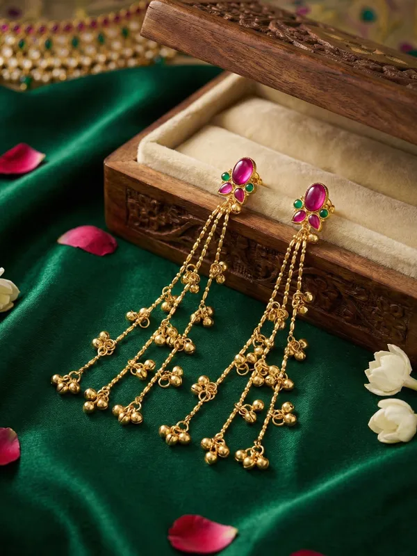 Kashmiri_Jhumki_Earring_For_Women_&_Girls_