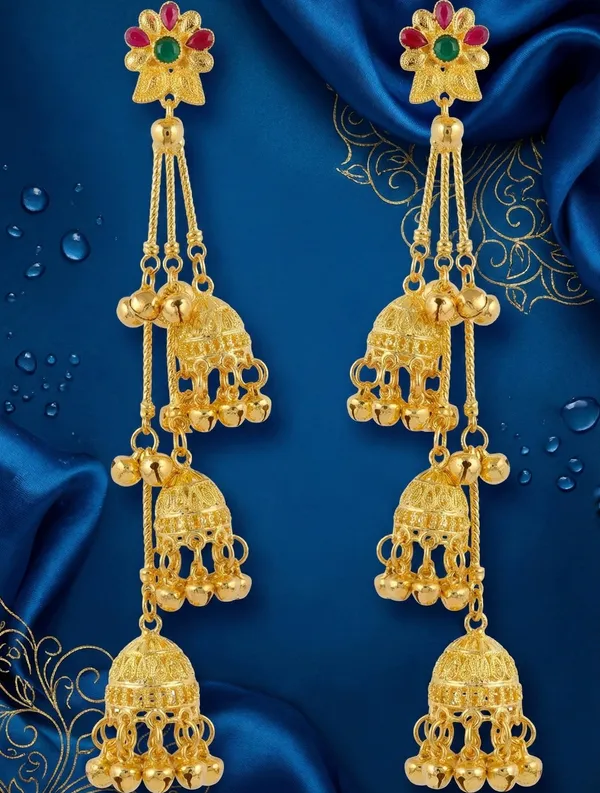 Kashmiri_Jhumki_Earring_For_Women_&_Girls_
