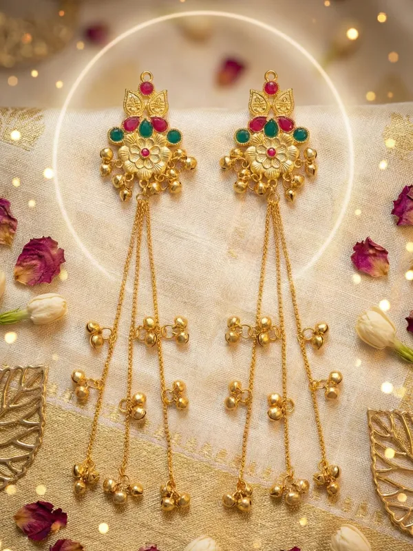 Kashmiri_Jhumki_Earring_For_Women_&_Girls_