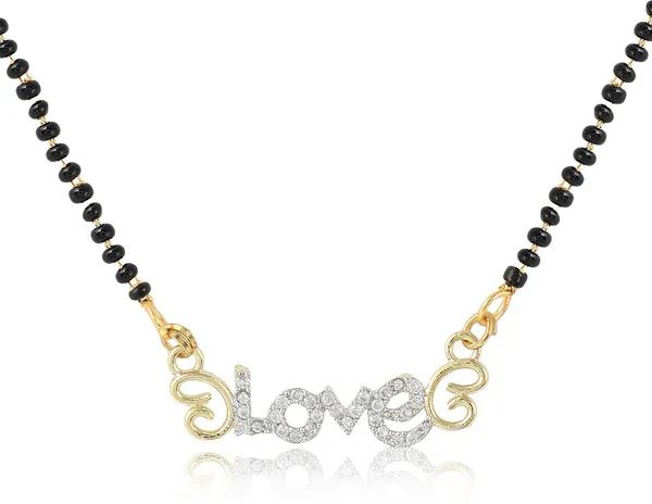 White_&_Black_&_Gold_Elegant_Mangalsutra_For_Women
