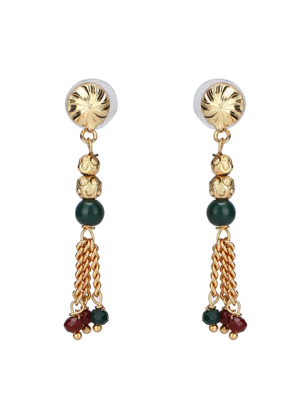 Gold_Elegant_Earring_&_Necklace_Set_For_Women