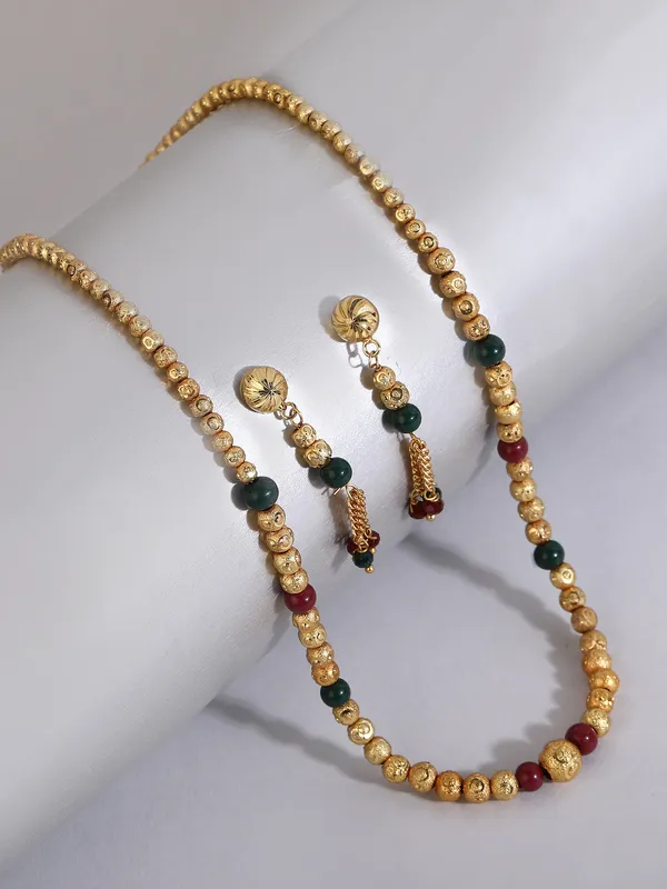 Gold_Elegant_Earring_&_Necklace_Set_For_Women
