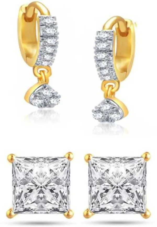 White_Elegant_Earring_Set_For_Women