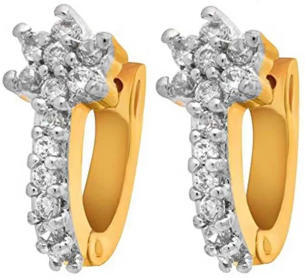 White_Elegant_Earring_Set_For_Women
