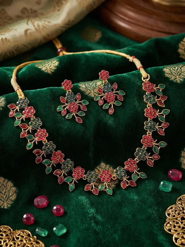 Multicolor_Elegant_Earring_&_Necklace_Set