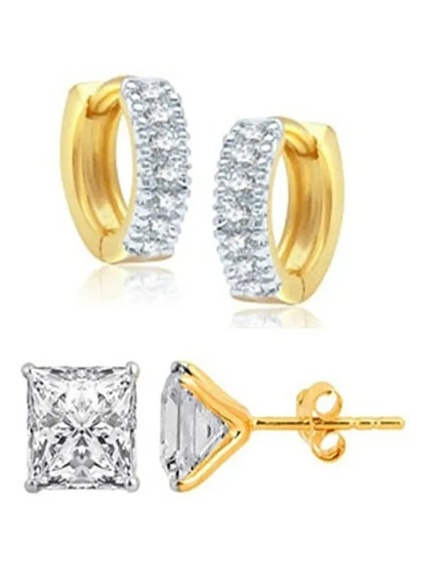 White_Elegant_Earring_Set_For_Women
