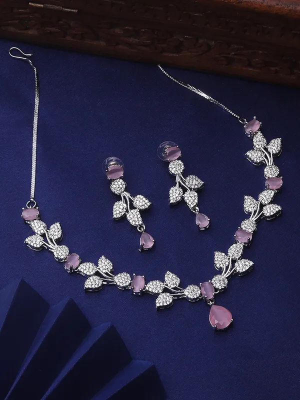 American_Diamond_Jewellery_Set