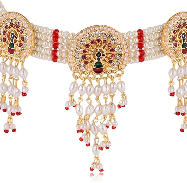 Multicolor_Elegant_Earring_&_Necklace_Set_For_Women