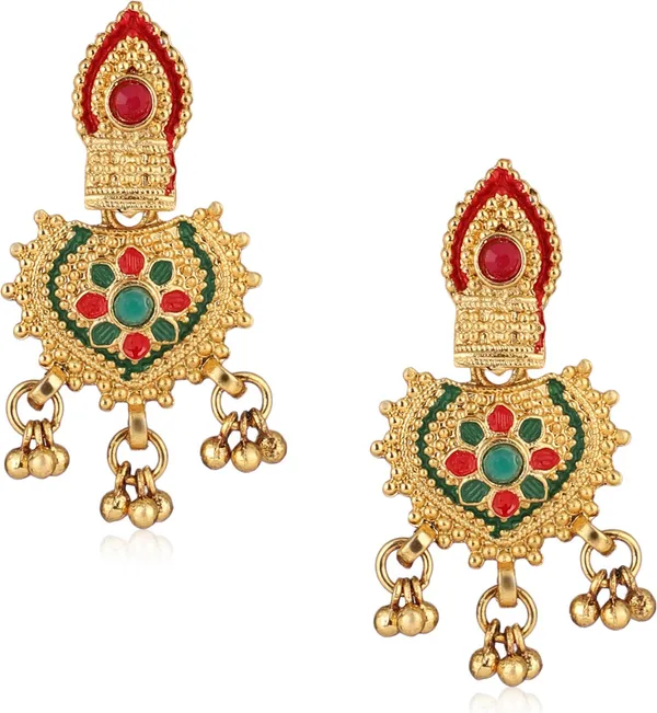 Multicolor_Elegant_Mangalsutra_&_Earring_Set_For_Women
