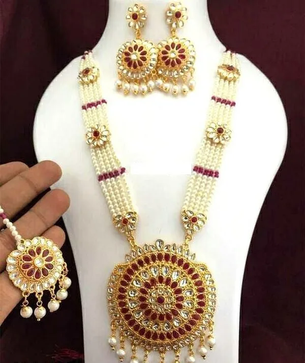 Multicolor_Elegant_Earring_&_Necklace_Set_For_Women