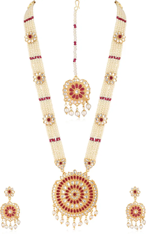 Multicolor_Elegant_Earring_&_Necklace_Set_For_Women
