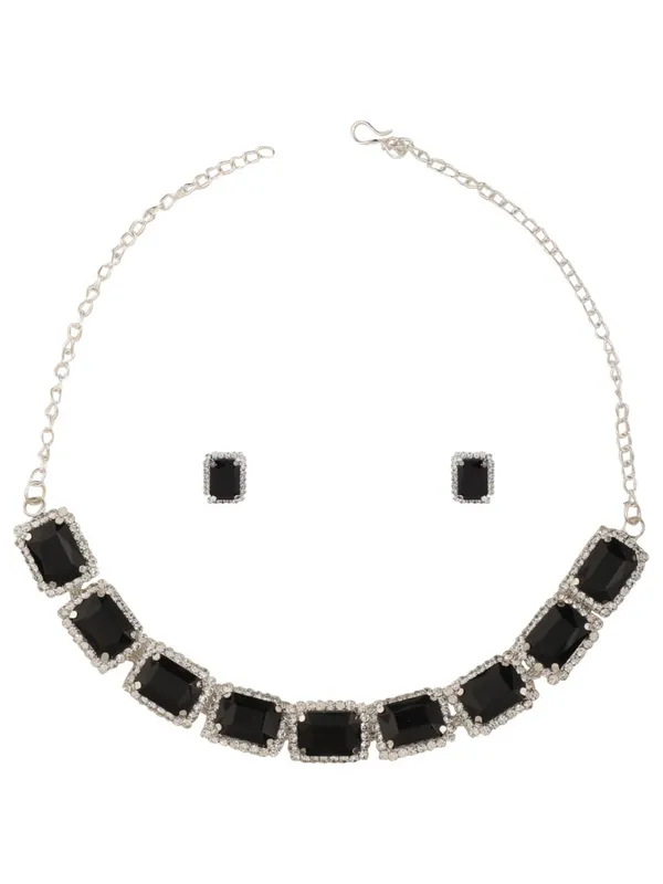 Black_Elegant_Earring_&_Necklace_Set_For_Women