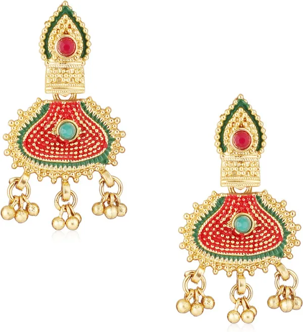 Multicolor_Elegant_Mangalsutra_&_Earring_Set_For_Women