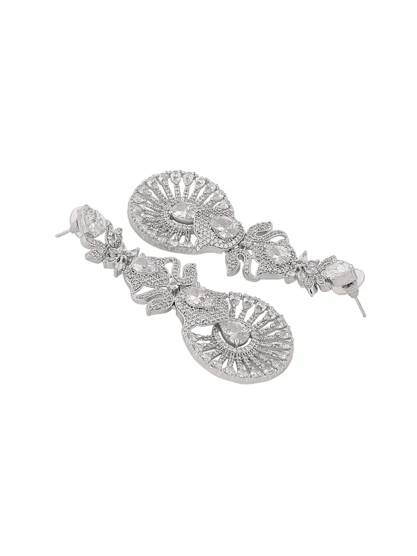 Silver_Alloy_Elegant_Earrings_For_Women