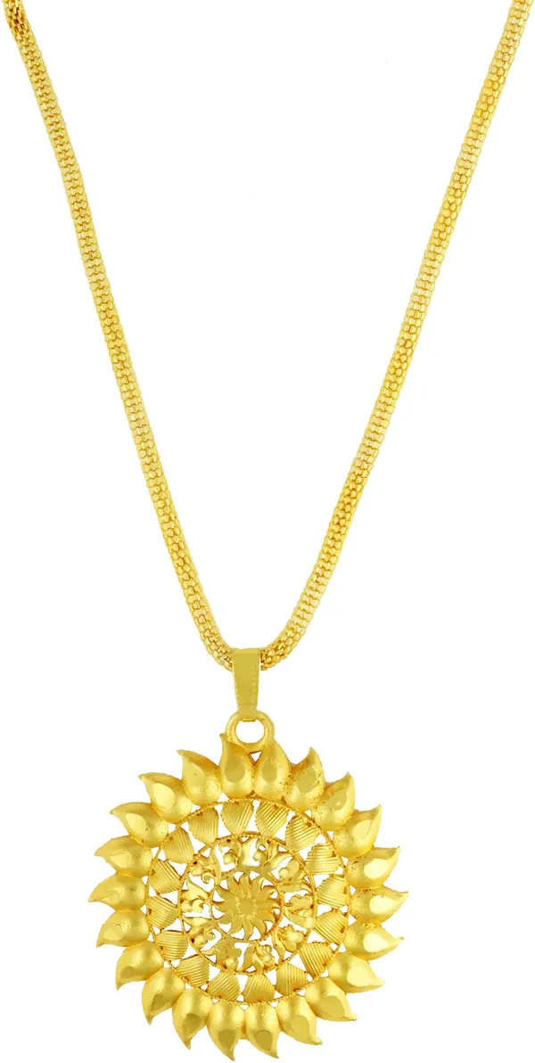 Gold_Pendant_set_Elegant_For_Women
