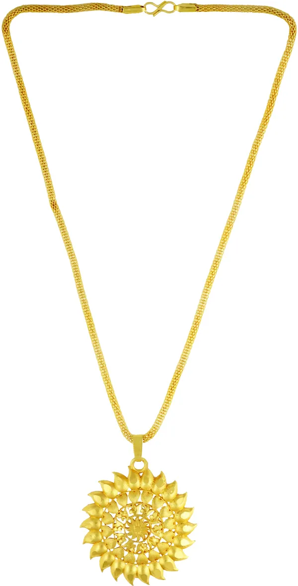 Gold_Pendant_set_Elegant_For_Women