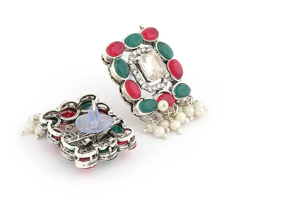 Multicolor_Elegant_Earring_&_Necklace_Set_For_Women_(_Pack_of_3_)