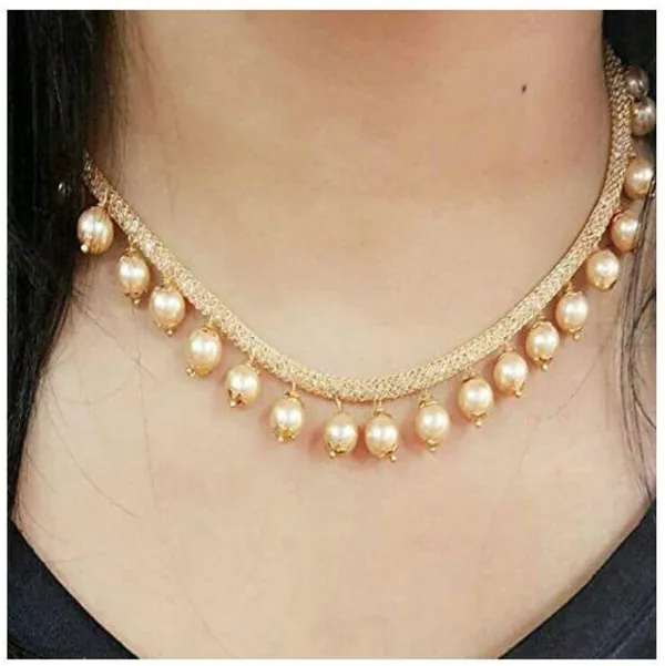 Gold_Elegant_Earring_&_Necklace_Set_For_Women