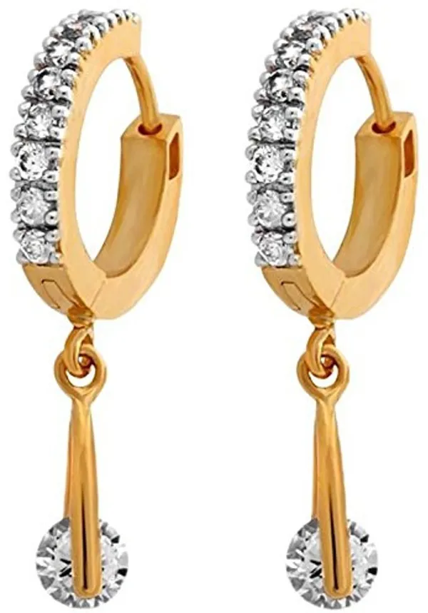White_Elegant_Earring_Set_For_Women