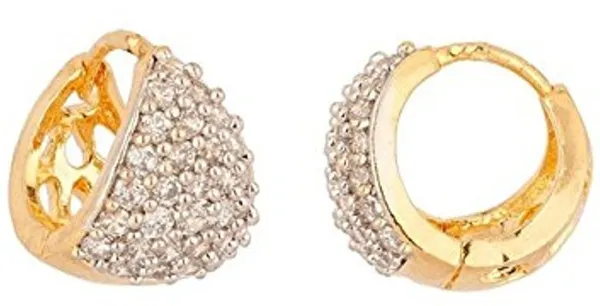 White_Elegant_Earring_Set_For_Women