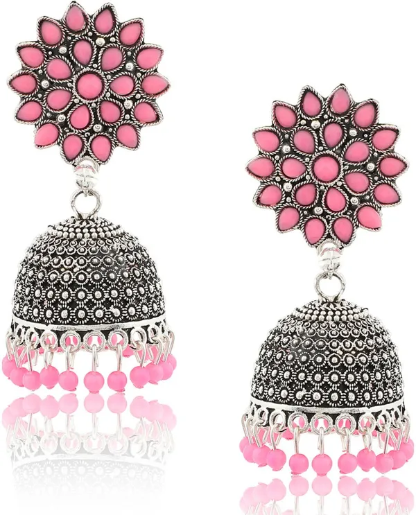 Purple_Elegant_Jhumki_Earring_For_Women
