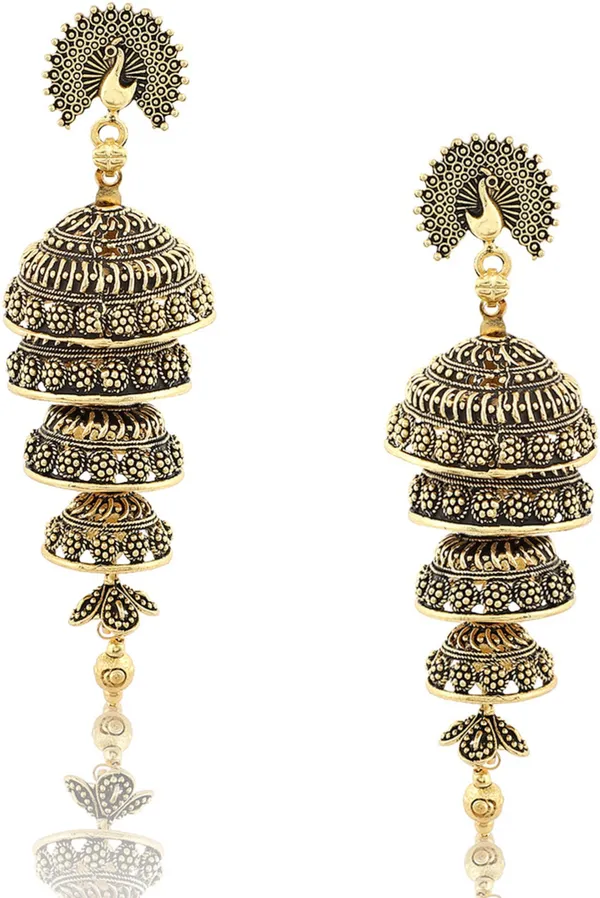 Gold_Elegant_Earring_Set_For_Women