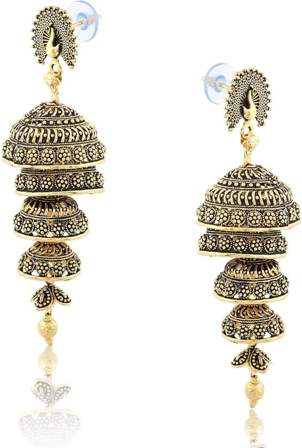 Gold_Elegant_Earring_Set_For_Women